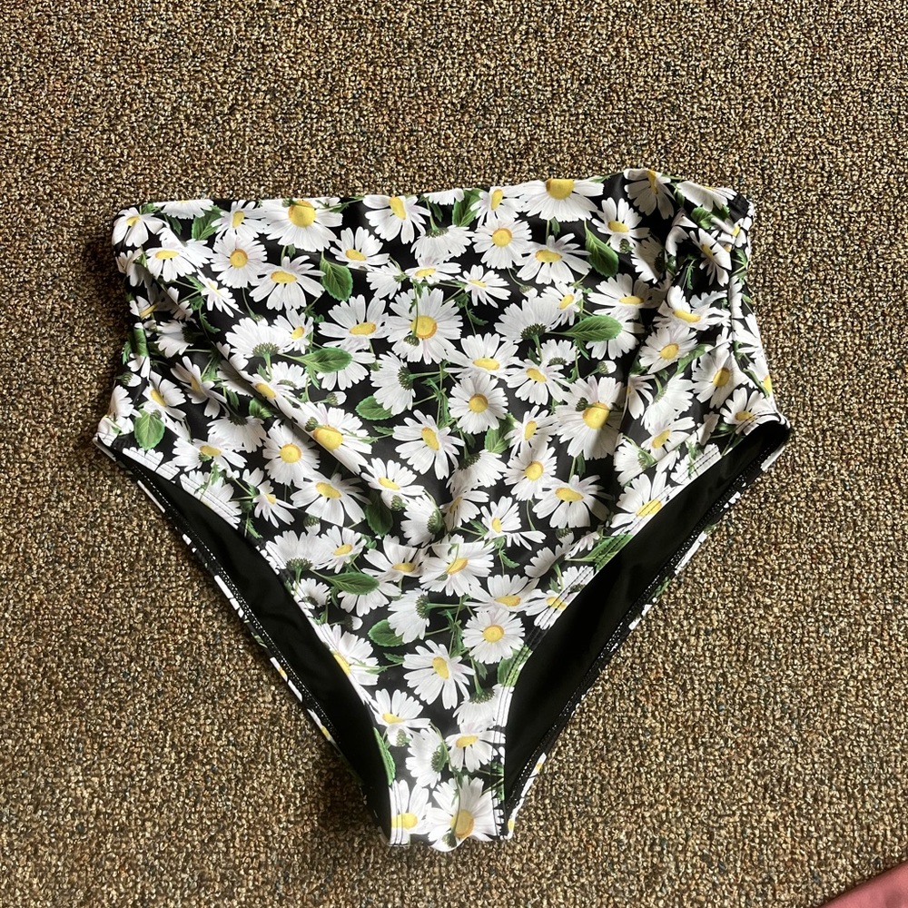 Floral Swim Suit Bottom